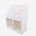 Children's bedroom bookshelf with compartments and toy storage Gurell Offers