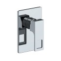 Prestige Built-In Single Lever Shower Mixer in White, Black, and Chrome Sale