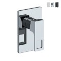 Prestige Built-In Single Lever Shower Mixer in White, Black, and Chrome Promotion
