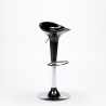 High swivel and adjustable polypropylene bar and kitchen stool Boston Buy
