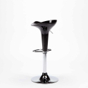 High swivel and adjustable polypropylene bar and kitchen stool Boston Cheap