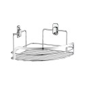 Compact Chrome Corner Shower Shelf Organizer Promotion