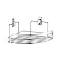 Compact Chrome Corner Shower Shelf Organizer Promotion