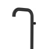 Modern design wall-mounted shower with matte black stainless steel and Arborea hand shower Bulk Discounts