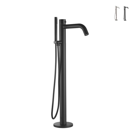 Mini floor-standing shower column bathtub shower head hand shower Oristano Promotion