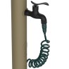 Garden column fountain with flexible hose and 8-jet water gun Acqua Pro 