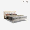 Double Bed 160x200 Modern LED USB Courier On Sale