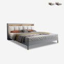 Modern Design King Size Bed 180x200 with LED USB Courier King On Sale