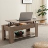 Coffee table with modern storage compartment Suares 
