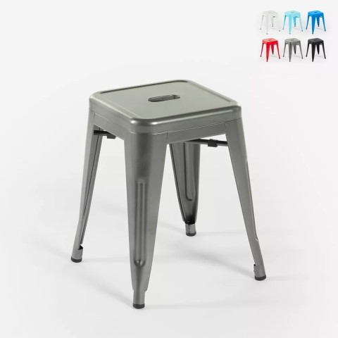 Tall Tolix Steel Rocket industrial kitchen bar stool. Promotion