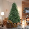 Artificial Christmas tree 240cm tall fake traditional green Bever On Sale