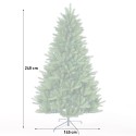 Artificial Christmas tree 240cm tall fake traditional green Bever Discounts