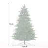 Artificial Christmas tree faux green classic 180cm tall Grimentz Discounts