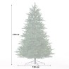 Christmas tree 210cm tall artificial green extra thick Bern Discounts