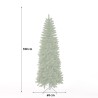 Green 180cm Artificial Christmas Tree Realistic Vittangi Effect Sale