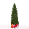 Artificial classic green faux Fauske Christmas tree 210cm tall Promotion