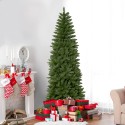 Artificial classic green faux Fauske Christmas tree 210cm tall On Sale