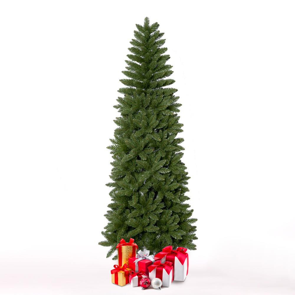 Artificial Christmas tree fake high 240cm green extra thick Tromso