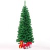 Artificial green Christmas tree 240cm fake extra dense branches Arvika Promotion