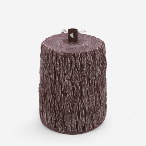 Base for artificial Christmas tree with fake wood trunk 35x38cm Drammen. Promotion