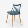Chair for kitchen dining room in classic style polypropylene Toutou 