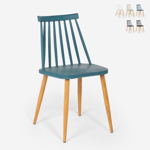Chair for kitchen dining room in classic style polypropylene Toutou Promotion