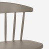 Indoor outdoor chair in modern Scandinavian design made of polypropylene Ogra Cost