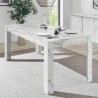 Dining room table 180x90cm modern marble effect Excelsior Offers