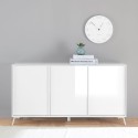 Credenza buffet modern design living room sideboard 3 doors 156x84cm Thilot Offers