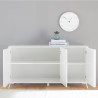 Credenza buffet modern design living room sideboard 3 doors 156x84cm Thilot Model