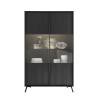 Modern design showcase living room glass sideboard with 2 doors Bellac Bulk Discounts