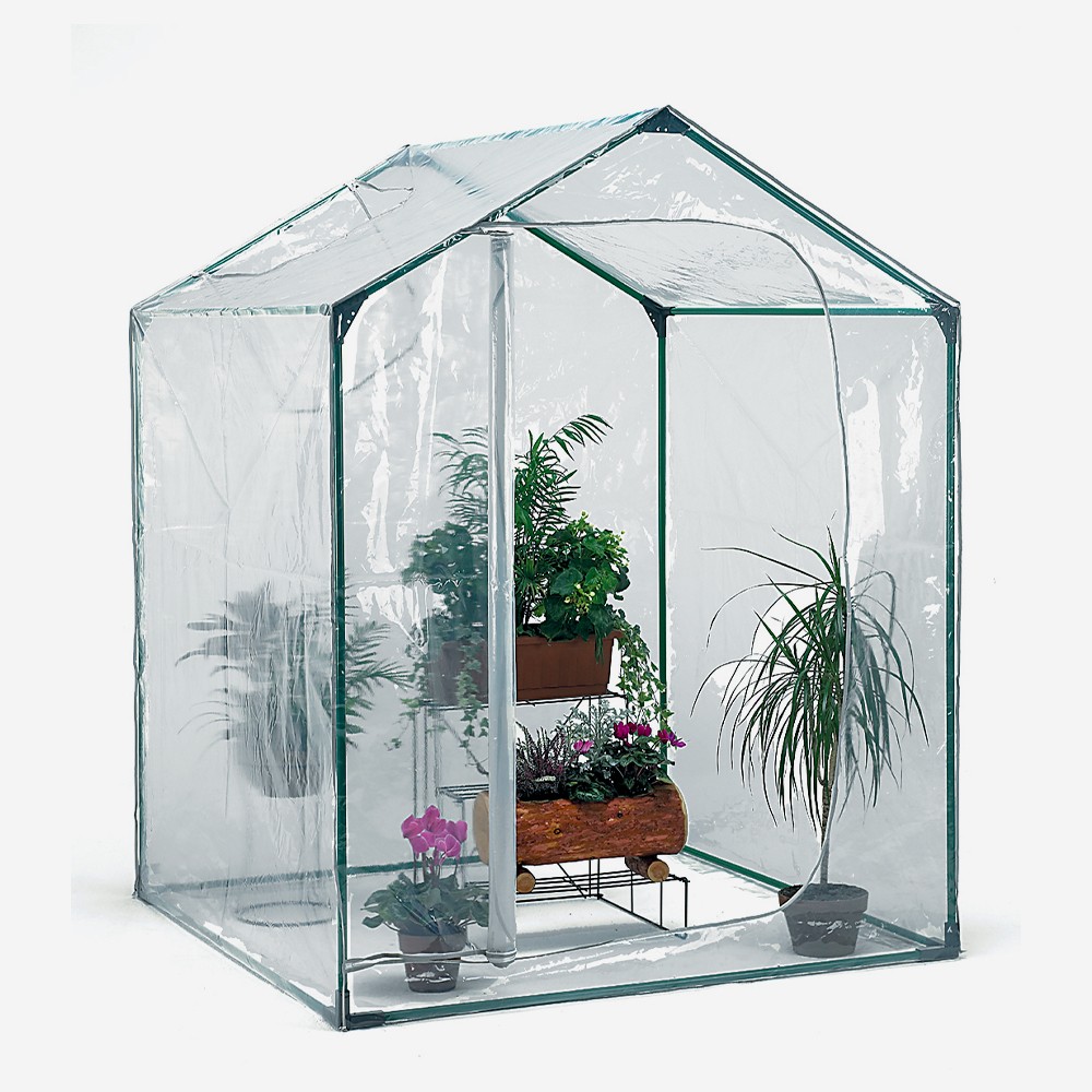Mimosa M Balcony Greenhouse for Plants & Flowers 153x153x210cm PVC Steel