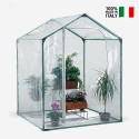 Balcony greenhouse for plants and flowers 153x153xh210cm PVC steel Mimosa M On Sale