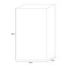 Outdoor Cabinet 3 Adjustable Shelves 80x45x180h Groove Alto Keter Characteristics