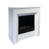 Bellini Freestanding Bioethanol Fireplace 96x35x96h Modern Design Mantel 