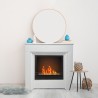Bellini Freestanding Bioethanol Fireplace 96x35x96h Modern Design Mantel Catalog