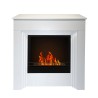 Bellini Freestanding Bioethanol Fireplace 96x35x96h Modern Design Mantel 
