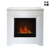 Bellini Freestanding Bioethanol Fireplace 96x35x96h Modern Design Mantel On Sale