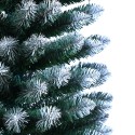 Slim snow-covered green artificial Christmas tree 180cm Mikkeli Offers