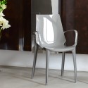 Modern design armchairs with armrests for kitchen bar restaurant Scab Vanity Arm On Sale