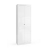 2-door glossy white multi-purpose bathroom cabinet 70x35x188cm Jude. Offers