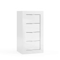 Cherie 4-Drawer Chest 42x35x78cm Bedroom or Bathroom Unit Offers
