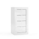 Chest of drawers 4 drawers 42x35x78cm bedroom bathroom furniture Cherie Offers