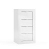 Chest of drawers 4 drawers 42x35x78cm bedroom bathroom furniture Cherie Offers