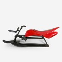 Sport sled for children with handlebars and pedal brakes Comet Discounts