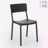 Modern design polypropylene chair for kitchen bar restaurant garden Liner Measures