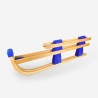 Wooden snow sled folding sled for 2 children Rudy Price