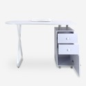 Esthetician manicure table nail reconstruction wheels drawers Gamal Sale