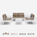 Outdoor lounge sofa coffee table 2 armchairs Portofino Grand Soleil. Sale