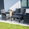 Outdoor garden set sofa 2 armchairs coffee table Taormina Grand Soleil Bulk Discounts